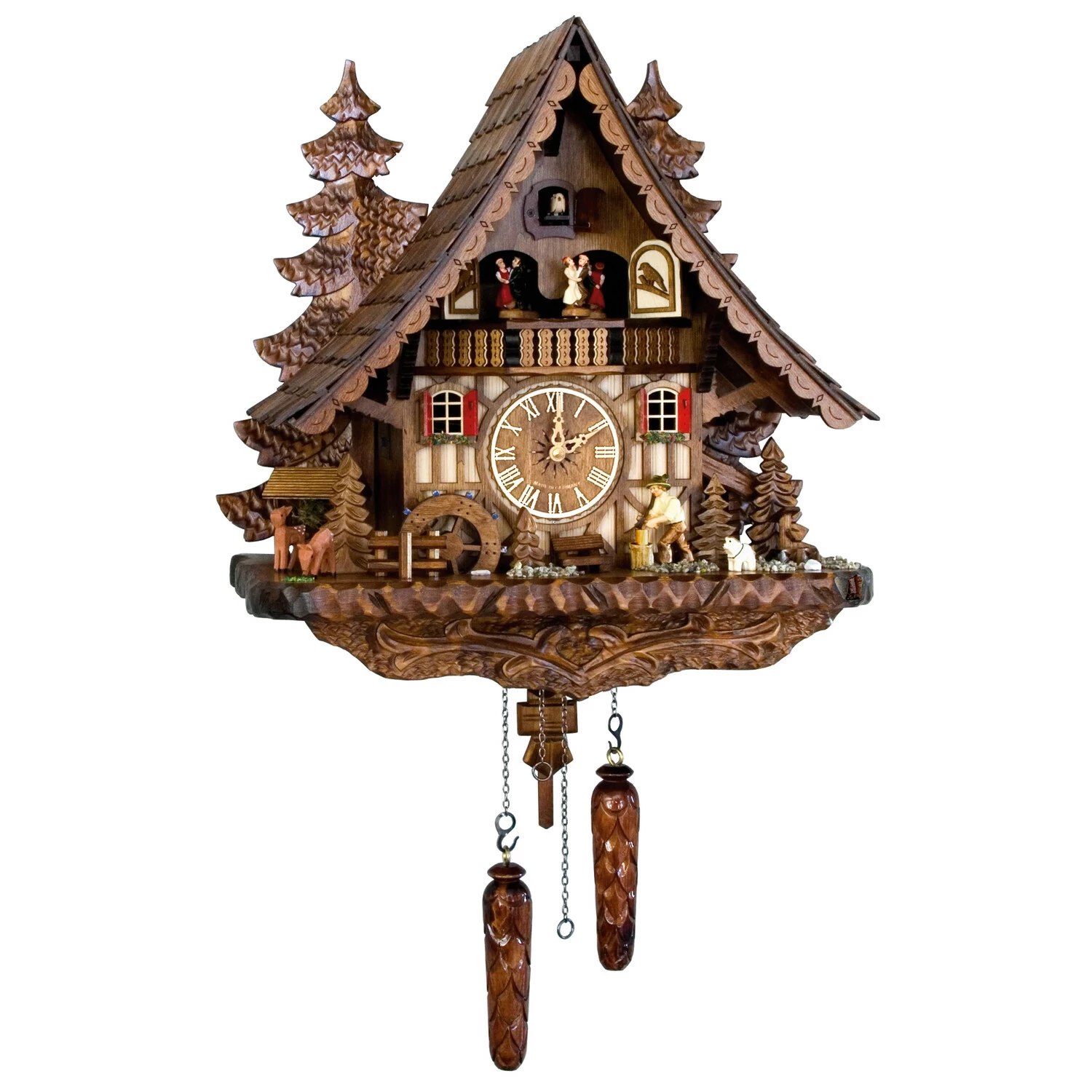 OROLOGIO KU 3499 QMT CUCU' QUARZO 440 MM-FORESTA NERA