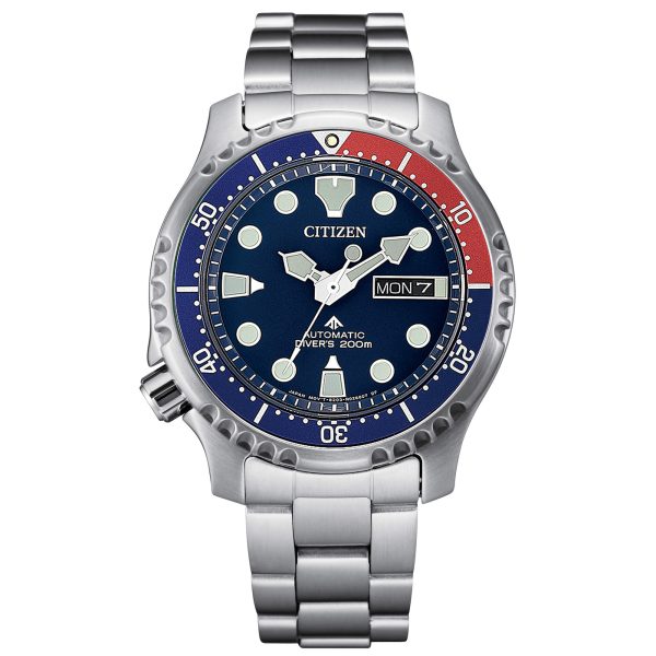 CITIZEN DIVER'S AUTOMATIC 200 MT NY0086-83L BLU