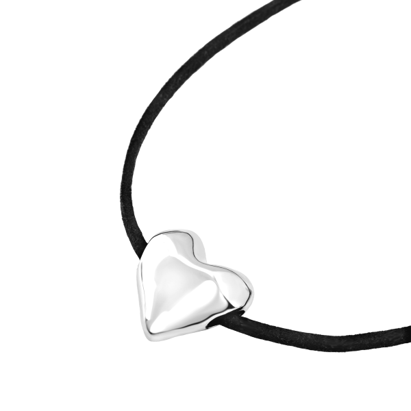 BREIL TJ3689 COLLANA CHOKER BIG HEART COLOR SILVER