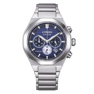 OROLOGIO CITIZEN ECO DRIVE ZENSHIN SENKEI CRONO SUPER TITANIO CA4691-59L